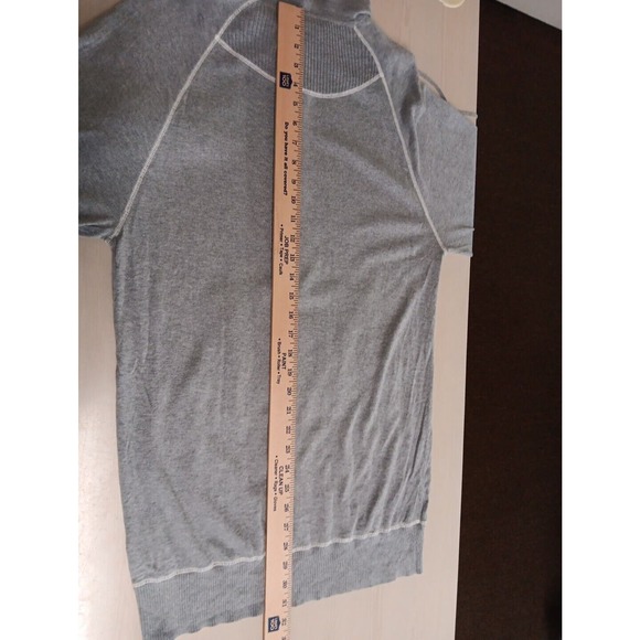 Haute Hippie Nude Women Gray Casual Hooded Sweater Dress S Silk/Cashmere Blend - Picture 8 of 8